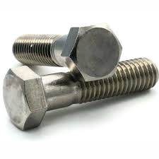 SS HEX BOLT & NUT M10X40 - FULL THREAD