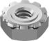 6-32_18-8 STAINLESS STEEL LOCKNUT WITH EXTERNAL-TOOTH LOCK WASHER (PACK OF 100)
