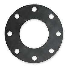 6"Inch Black Rubber Gasket