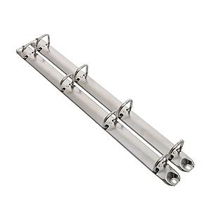2 Inch Stainless Steel 4 Ring Binder Clip with Rivet Set