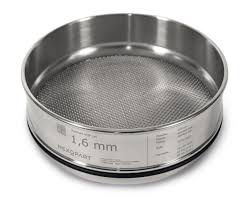 200MM DIA SS FRAME TEST SIEVES WITH SS WIRE MESH , 0.25mm (250 MICRONS)