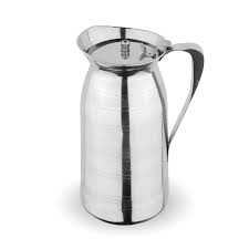 STEEL WATER JUG 2 LTR SILVER
