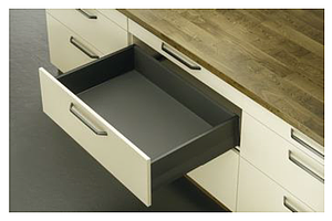 Matrixbox Premium 500mm Metallic Anthracite 35kg Soft Close Runner