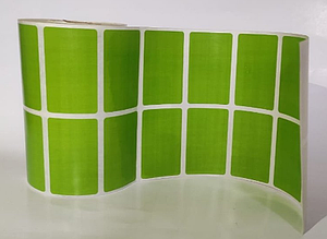 BARCODE LABEL SIZE 50MMX30MMX1500 (Green - Color)